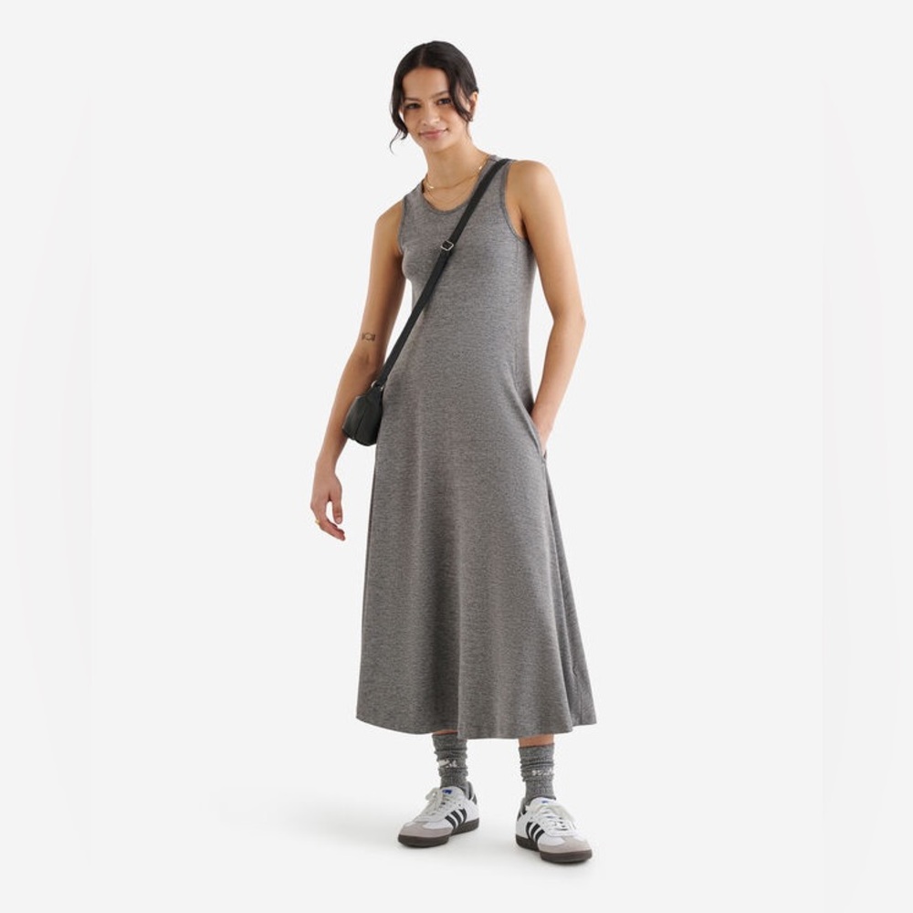 Roots Renew Tank Dress - Gray